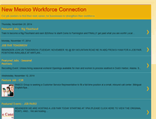Tablet Screenshot of nmworkforceconnection.blogspot.com