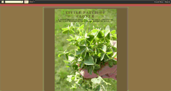 Desktop Screenshot of littlepatchofclover.blogspot.com