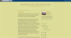 Desktop Screenshot of katrinainneworleans.blogspot.com