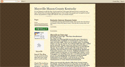 Desktop Screenshot of masoncountyky.blogspot.com