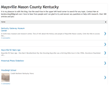 Tablet Screenshot of masoncountyky.blogspot.com