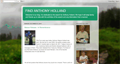 Desktop Screenshot of findanthonyholland.blogspot.com