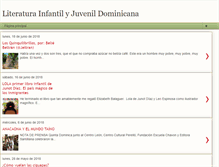 Tablet Screenshot of infantojuvenildominicana.blogspot.com