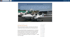 Desktop Screenshot of happiestflying.blogspot.com