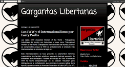 Desktop Screenshot of gargantas-libertarias.blogspot.com