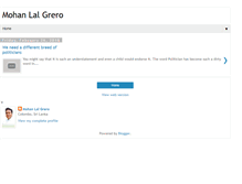 Tablet Screenshot of mohanlalgrero.blogspot.com