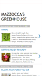 Mobile Screenshot of mazzoccasgreenhouse.blogspot.com