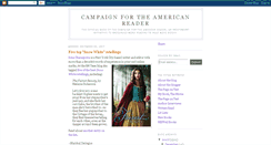 Desktop Screenshot of americareads.blogspot.com