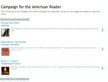 Tablet Screenshot of americareads.blogspot.com