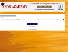 Tablet Screenshot of akonugc.blogspot.com