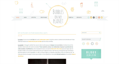 Desktop Screenshot of bubblesonmyplanet.blogspot.com