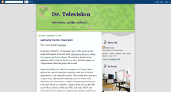 Desktop Screenshot of drtelevision.blogspot.com