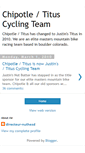Mobile Screenshot of chipotle-titus-mountain-bike-team.blogspot.com