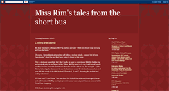 Desktop Screenshot of missrimbus.blogspot.com