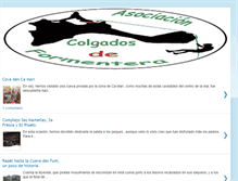 Tablet Screenshot of colgadosdeformentera.blogspot.com