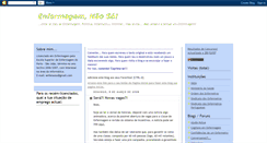 Desktop Screenshot of enfermagemnaoso.blogspot.com
