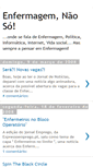 Mobile Screenshot of enfermagemnaoso.blogspot.com