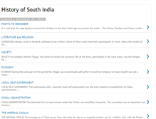 Tablet Screenshot of historyofsouthindia.blogspot.com