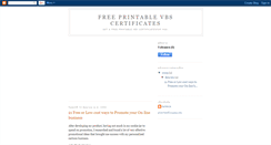 Desktop Screenshot of free-printable-vbs-certificates.blogspot.com
