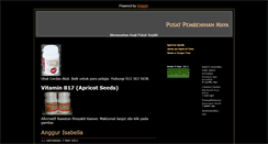 Desktop Screenshot of pembenihanmaya.blogspot.com