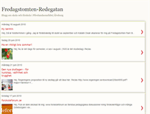 Tablet Screenshot of fredagstomten-redegatan.blogspot.com