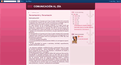 Desktop Screenshot of angielacomunicaciones.blogspot.com