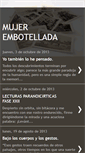 Mobile Screenshot of mujerembotellada.blogspot.com