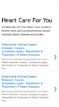 Mobile Screenshot of heartcareforyou.blogspot.com