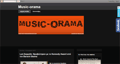 Desktop Screenshot of music-orama.blogspot.com