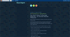Desktop Screenshot of buzzdigest.blogspot.com