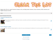 Tablet Screenshot of clearthelot.blogspot.com