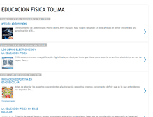 Tablet Screenshot of educacionfisicatolima.blogspot.com