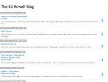 Tablet Screenshot of edhowell.blogspot.com