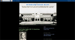 Desktop Screenshot of burbankhighblog.blogspot.com