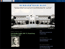 Tablet Screenshot of burbankhighblog.blogspot.com