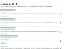 Tablet Screenshot of elnoviodefernandoalonso.blogspot.com