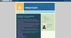 Desktop Screenshot of cemanil-webgunluk.blogspot.com