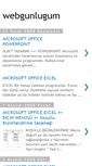 Mobile Screenshot of cemanil-webgunluk.blogspot.com