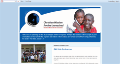 Desktop Screenshot of cmu-uganda.blogspot.com