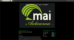 Desktop Screenshot of maitechnokiwi.blogspot.com