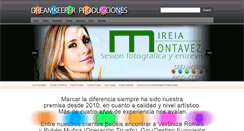 Desktop Screenshot of dreamkeeperproducciones.blogspot.com