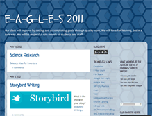 Tablet Screenshot of eleagles11.blogspot.com