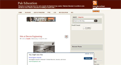 Desktop Screenshot of pak-edu.blogspot.com