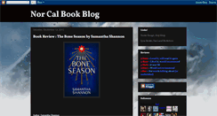Desktop Screenshot of norcalbookblog.blogspot.com