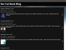 Tablet Screenshot of norcalbookblog.blogspot.com