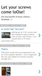 Mobile Screenshot of letyourscrewscomeloose.blogspot.com