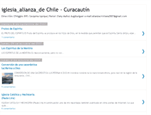 Tablet Screenshot of alianzacristianadechile.blogspot.com