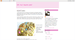 Desktop Screenshot of ohmy-applepie.blogspot.com