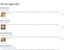 Tablet Screenshot of ohmy-applepie.blogspot.com