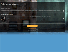 Tablet Screenshot of culdesacmovie.blogspot.com